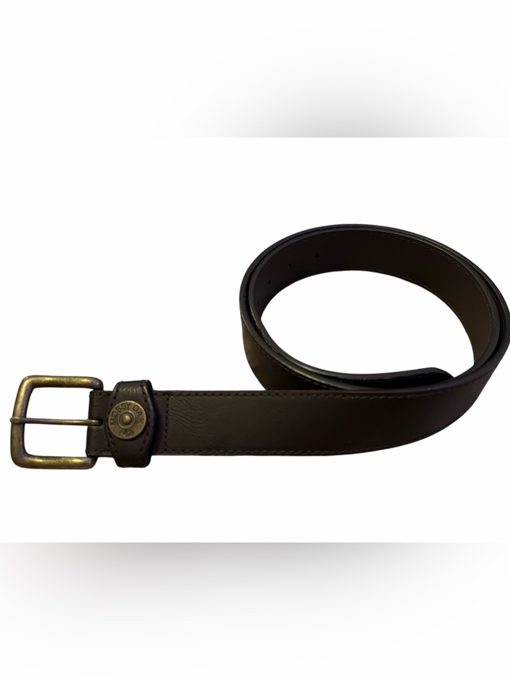 Genuine Leather Mossy Oak Brown Belt Men’s 40-42 Gorpcore Workwear Outdoors